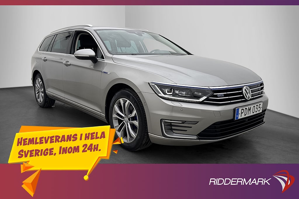 Volkswagen Passat GTE 1.4 TSI 218hk Dragkrok 360° CarPlay