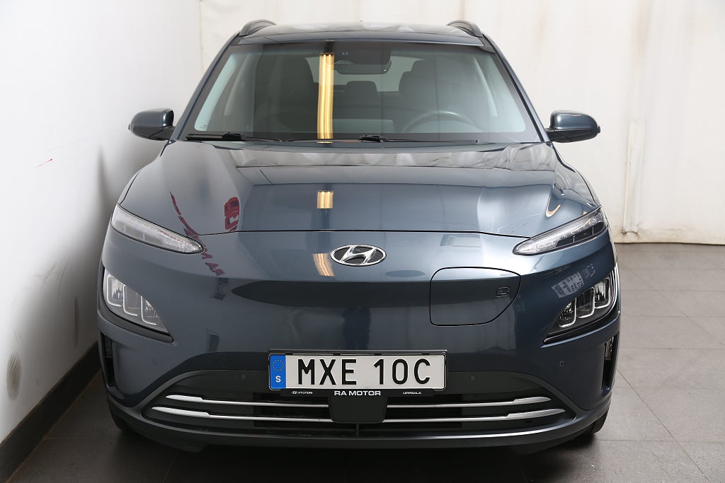 Hyundai Kona 64 kWh Essential 204hk Navi KRELL Dragkrok 2021