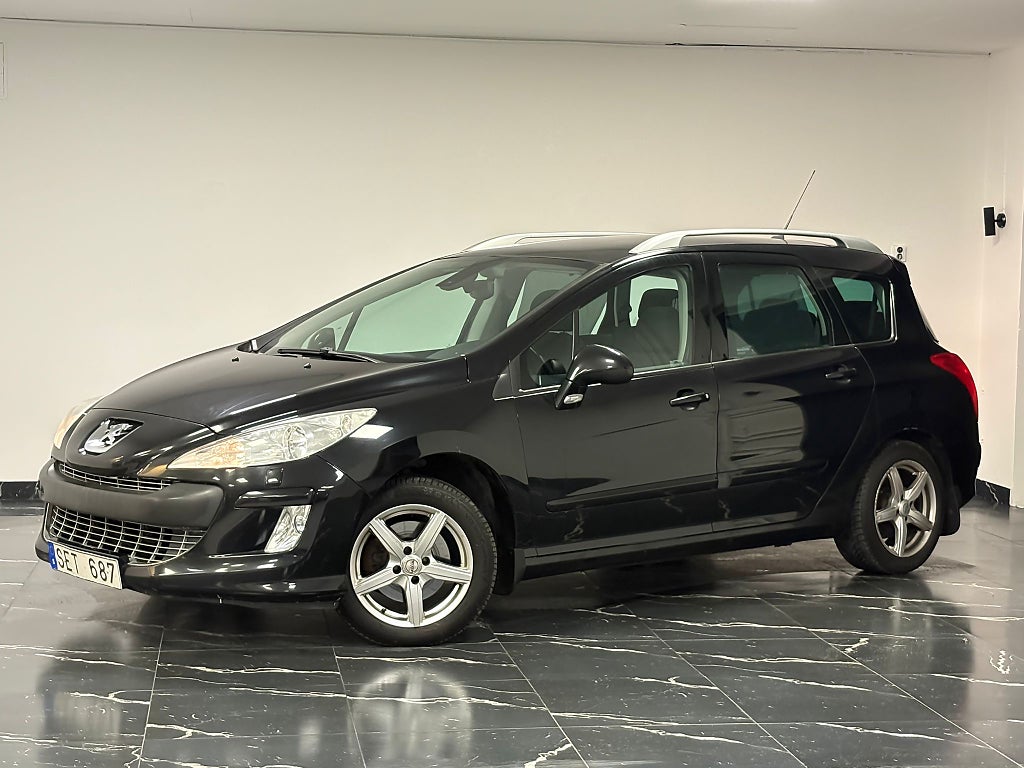 Peugeot 308 SW 1.6 THP Pano 7-sits Drag Nybesiktigad 150Hk
