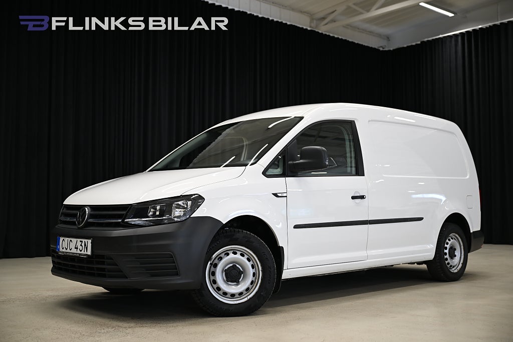 Volkswagen Caddy Maxi DSG 102HK V-Inredd|Drag|Värmare|PDC|EnÄgare|Leasbar