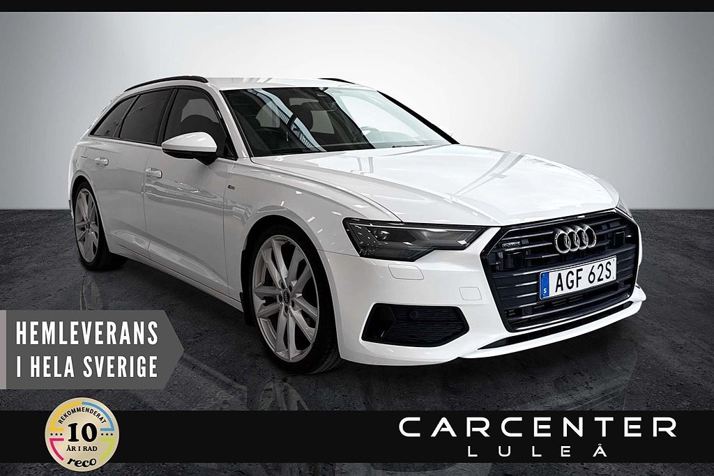 Audi A6 Avant 45 TFSI Quattro S-line Ambient/Svart optik/21"