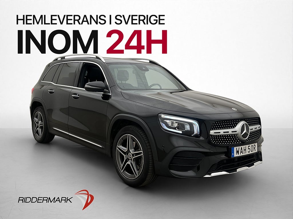 Mercedes-Benz GLB 200 d 4M AMG Pano 7-sits Kamera D-Värm