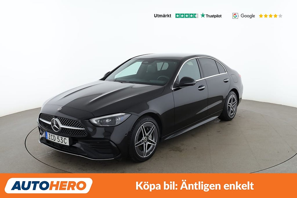Mercedes-Benz C300 e AMG Line / 360, Värmare, CarPlay