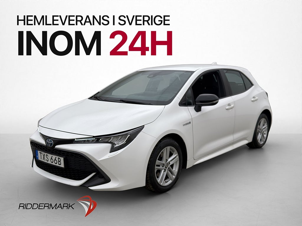 Toyota Corolla Hybrid e-CVT 122hk Active Dragkrok Kamera