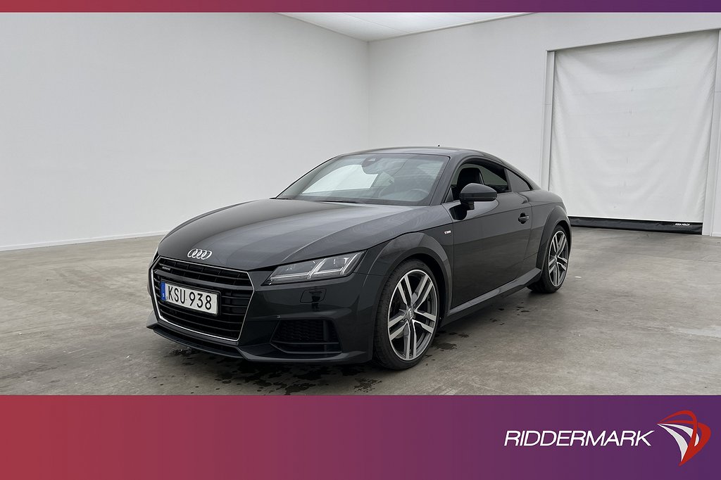 Audi TT Coupé TFSI Q 230hk S-Line Cockpit Navi S-Säten