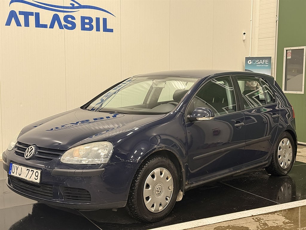 Volkswagen Golf 5-dörrar 1.6 FSI Manuell 115hk Ny servad