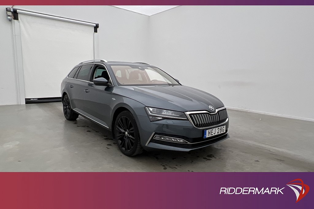 Skoda Superb iV Plug-In 218hk L&K Värmare Pano Canton