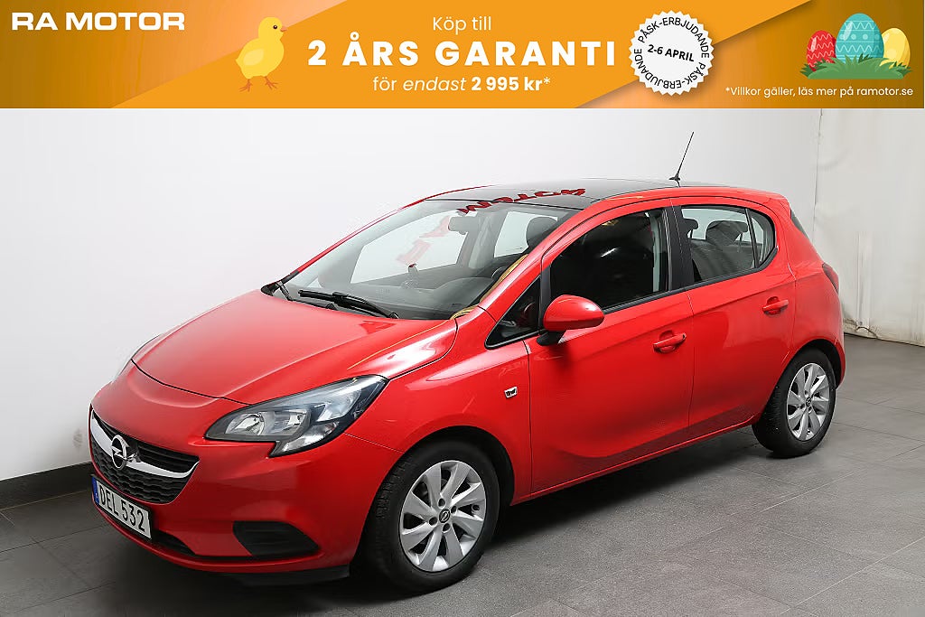 Opel Corsa 1,4 Enjoy 90hk Aut 5D Panorama Drag 2016
