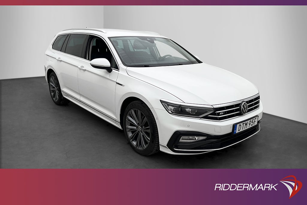 Volkswagen Passat TDI R-Line Kamera Drag Cockpit MOMS