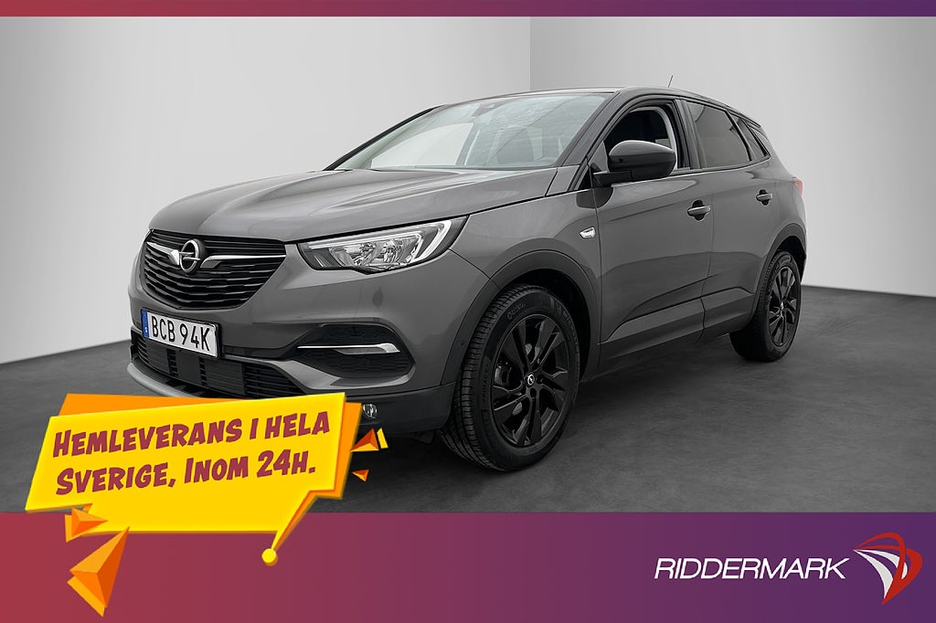 Opel Grandland X 1.2 Turbo 130hk Design Line Kamera Rattvärm
