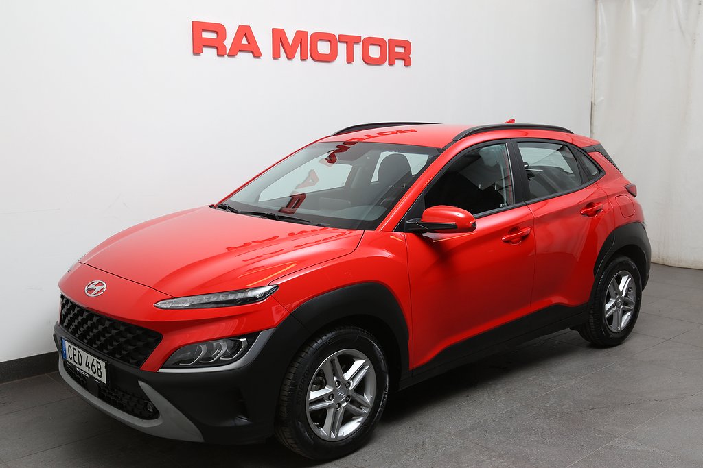 Hyundai Kona 1,0 T-GDI blue 120hk Essential Aut Leasbar 