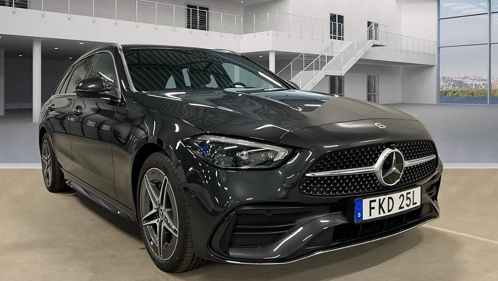 Mercedes-Benz C 300 de AMG 4MATIC Drag Värmare Elstol
