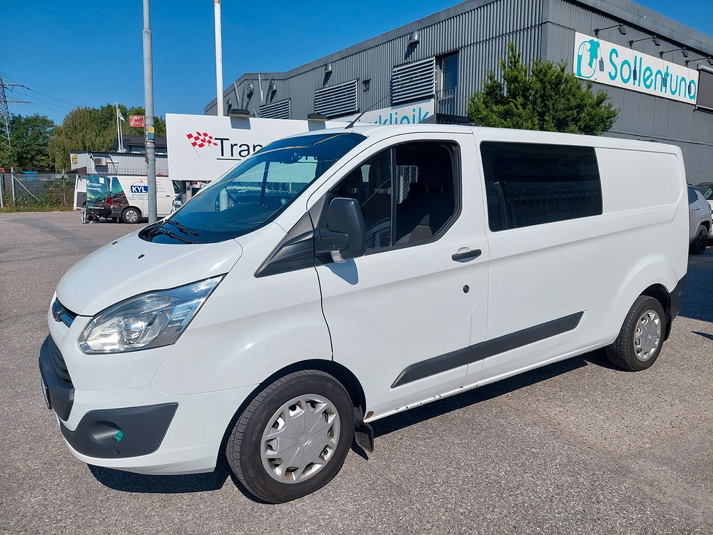 Ford Transit Custom 310 Crew Van 2.0 TDCi SelectShift 6Sits