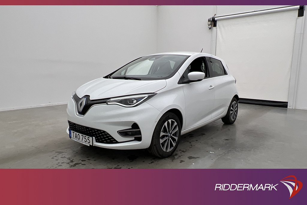 Renault Zoe R135 52 kWh 136hk Intens Batterihyra Kamera Navi