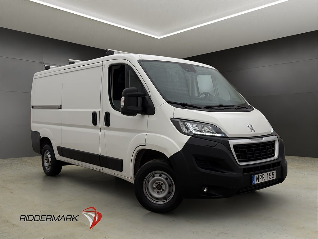 Peugeot Boxer L2 131hk Värmare 3-Sits Dragkrok B-Kamera Moms
