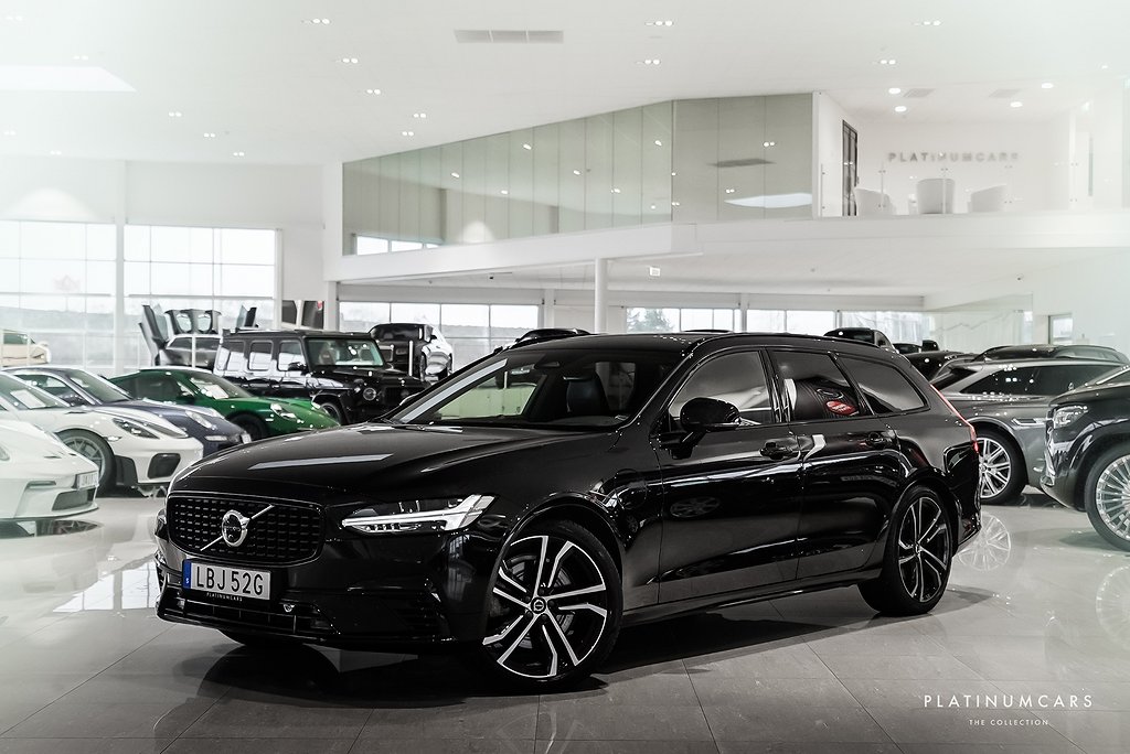 Volvo V90 Recharge T8 AWD R-Design PRO 456hk / Luftfjädring