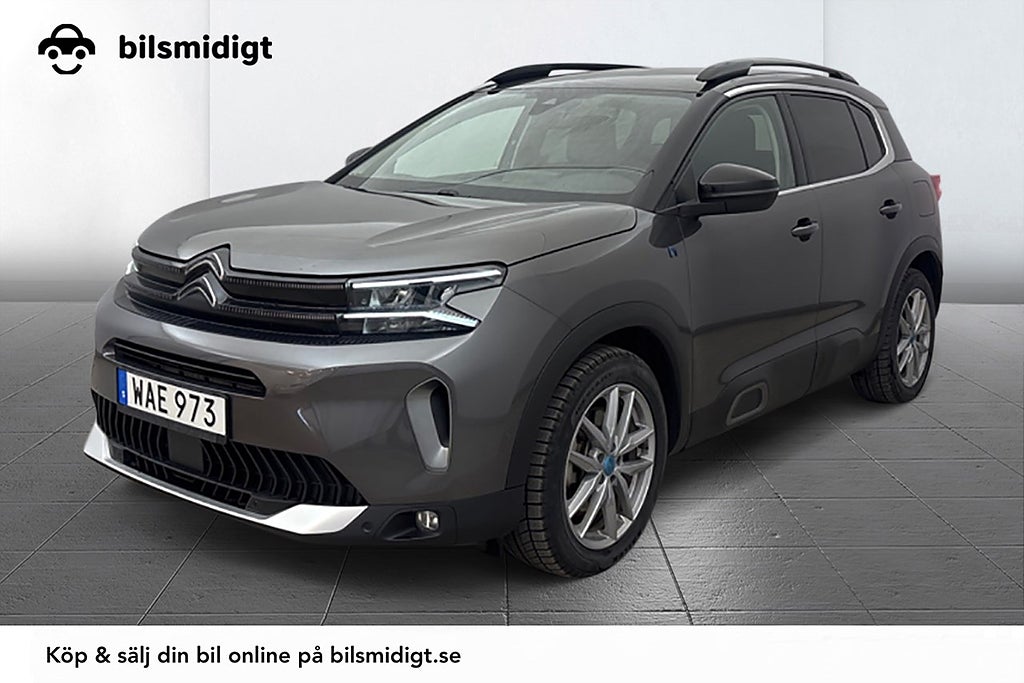 Citroën C5 Aircross Hybrid Navi Kamera Cockpit Elsäte MOMS 225hk