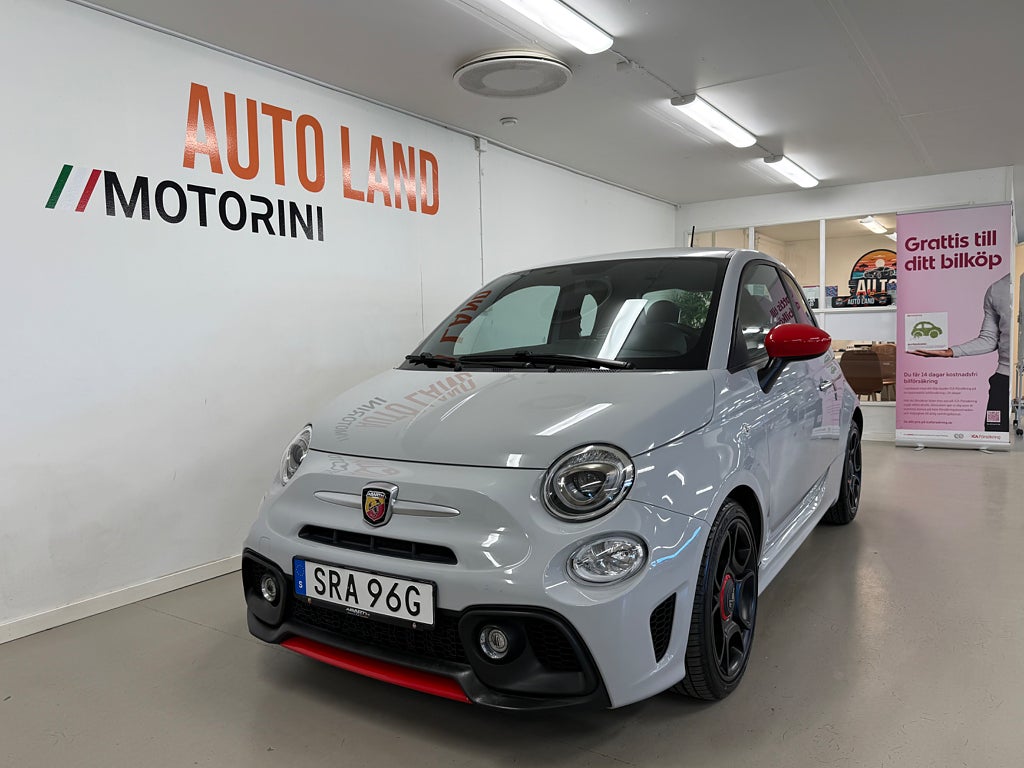 Abarth 595 Pista 1.4 T-JET 16V Euro 6 165HK /Nybesiktigad 