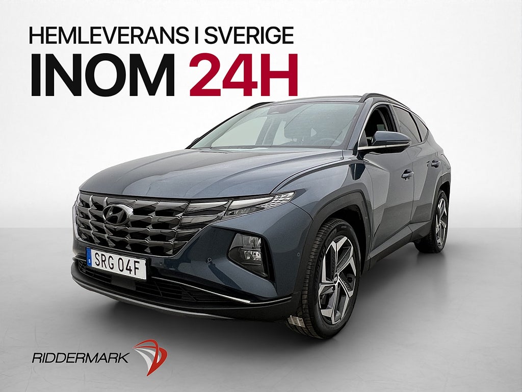 Hyundai Tucson PHEV AWD Advanced 360° Rattvärm Skinn CarPlay