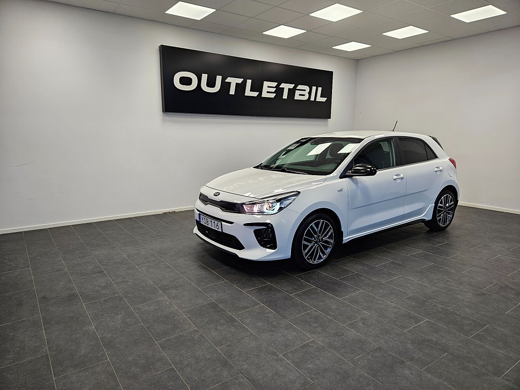 Kia Rio GT Line 1.0 T-GDI 120hk Backkamera Rattvärme 