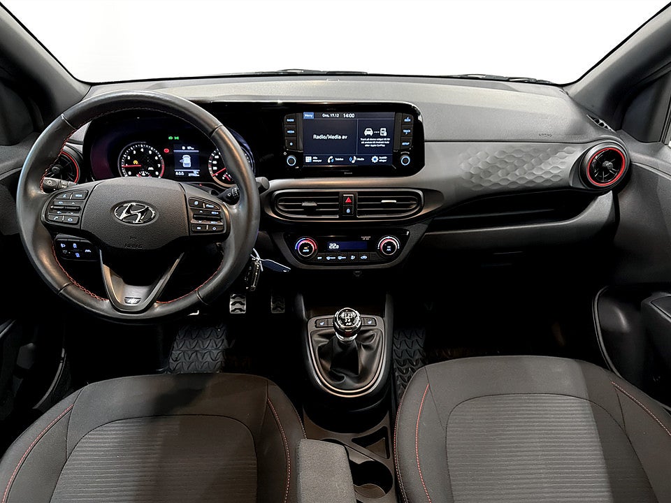 Bild på Hyundai i10 N-Line 1.0 T-GDI 100hk - B-KAMERA, RATTVÄRME