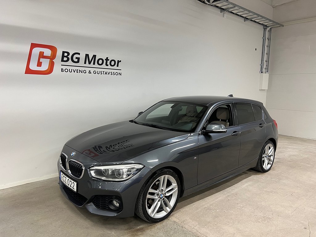 BMW 118 d AUT M Sport 150hk Rattvärme/Helskinn/18''/SoV-Hjul