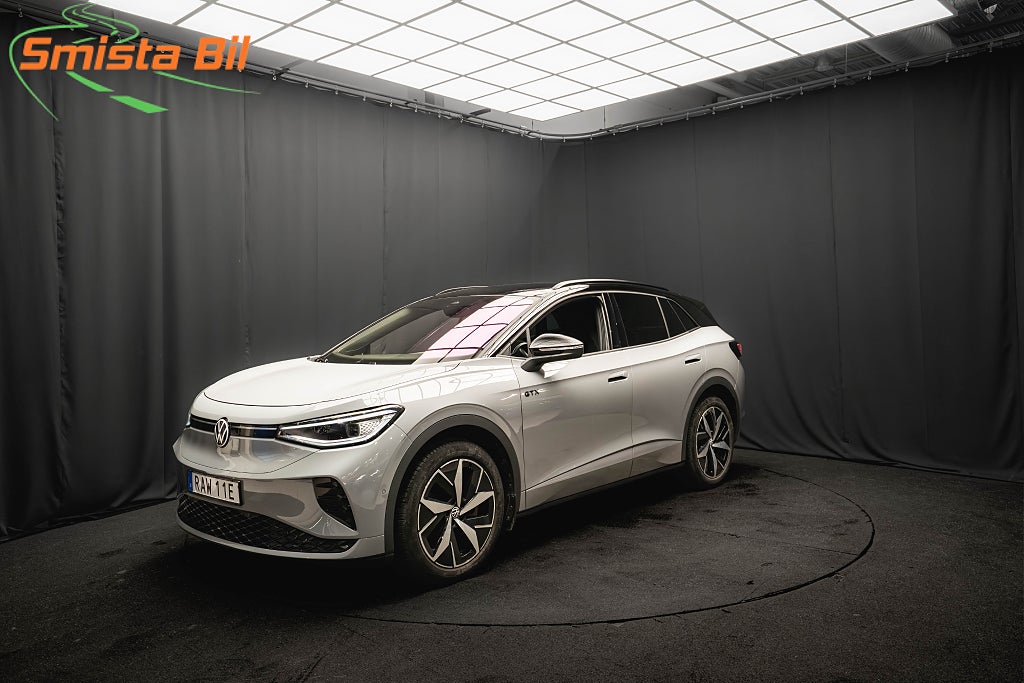 Volkswagen ID.4 GTX 4M TOP SPORT+ DRAG 360 EL-BAKLUCKA ELSTOL 94.8%SoH MOMS