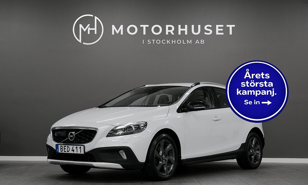 Volvo V40 Cross Country D2 115hk Summum Värme Keyless Nykamrem