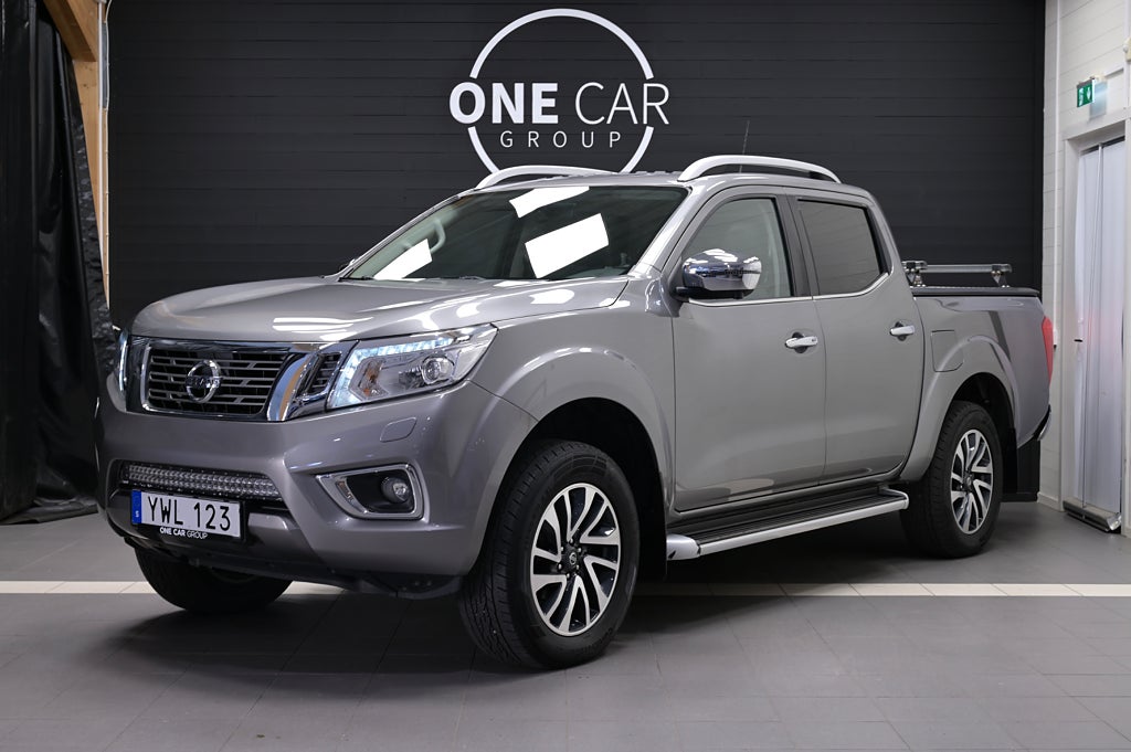 Nissan Navara 2.3 dCi 4WD Tekna MOMS Lågmilare Diff Flaklock 190hk