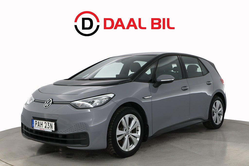 Volkswagen ID.3 PRO PERFORMANCE 58 kWh 204HK LIFE P-VÄRM NAVI APP-CON