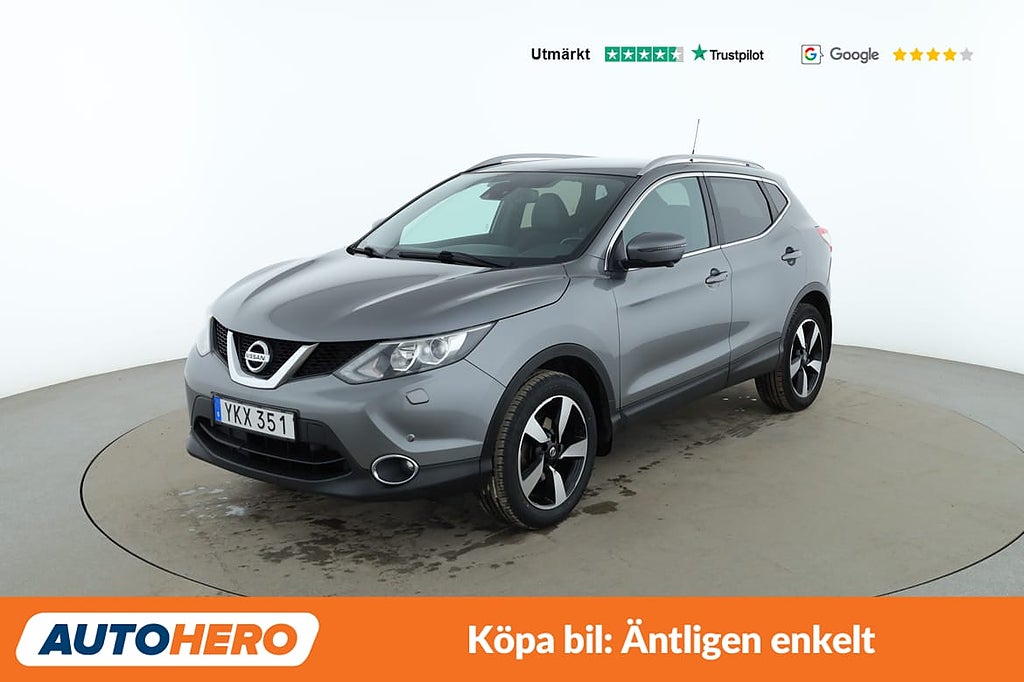 Nissan Qashqai 1.2 / 360, Panorama, Dragkrok