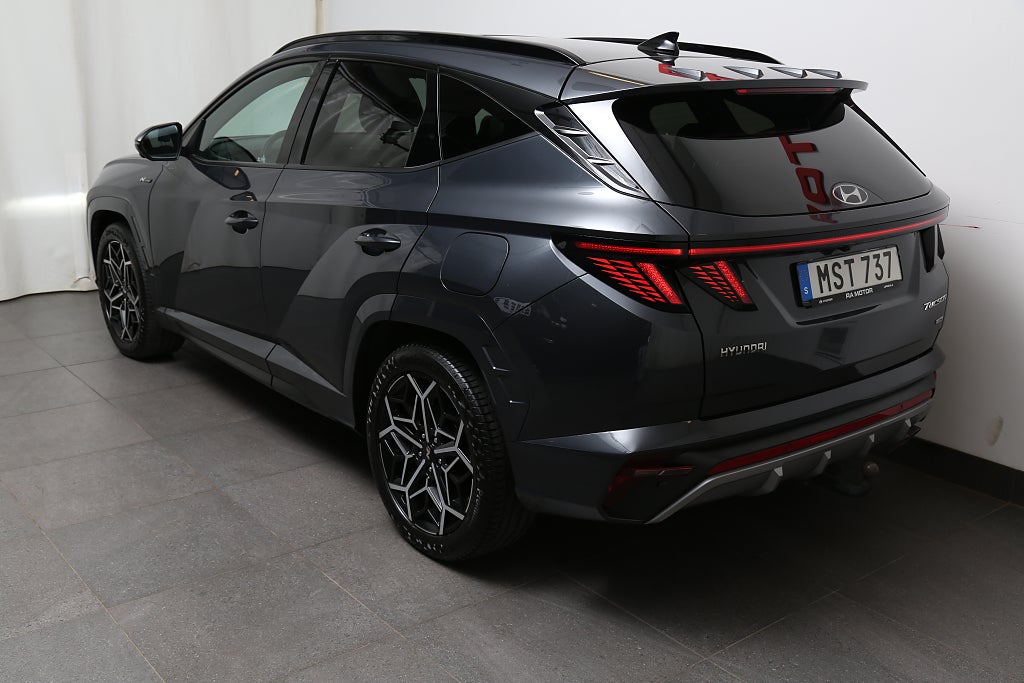 Hyundai Tucson 1,6 T-GDI 180hk N-Line AWD Pano 360°-kamera Motorv Drag 2022