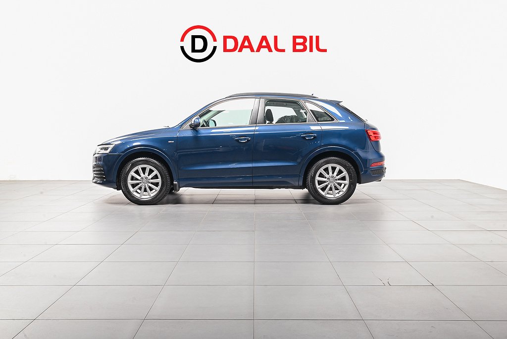 Audi Q3 2.0 TDI QUATTRO 184HK S-LINE BOSE® DRAG NAVI 