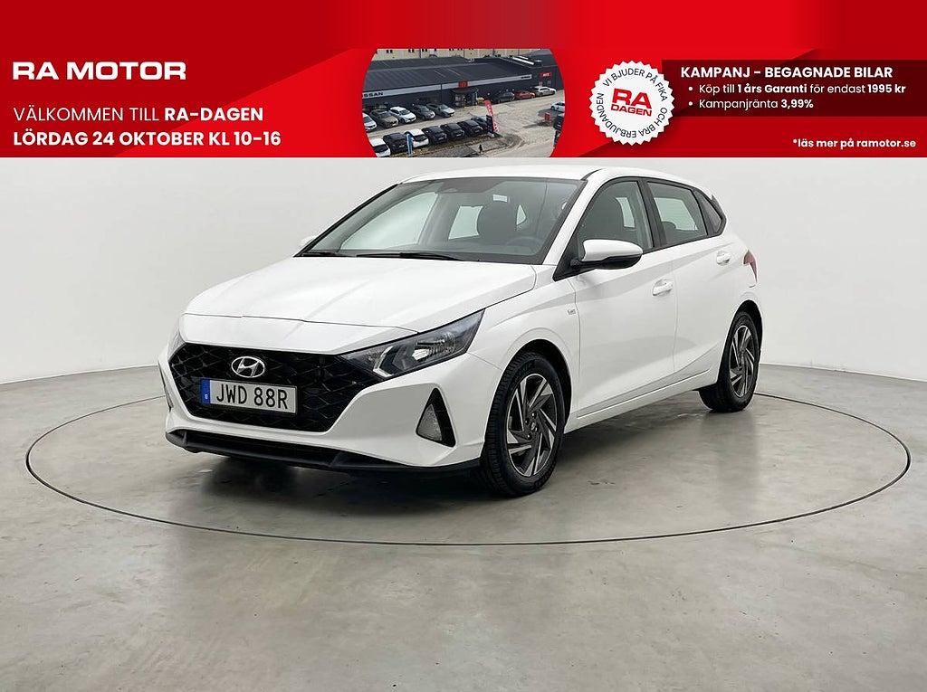Hyundai i20 1.0 101hk DCT Essential | Backkamera | Rattvärme | 2022