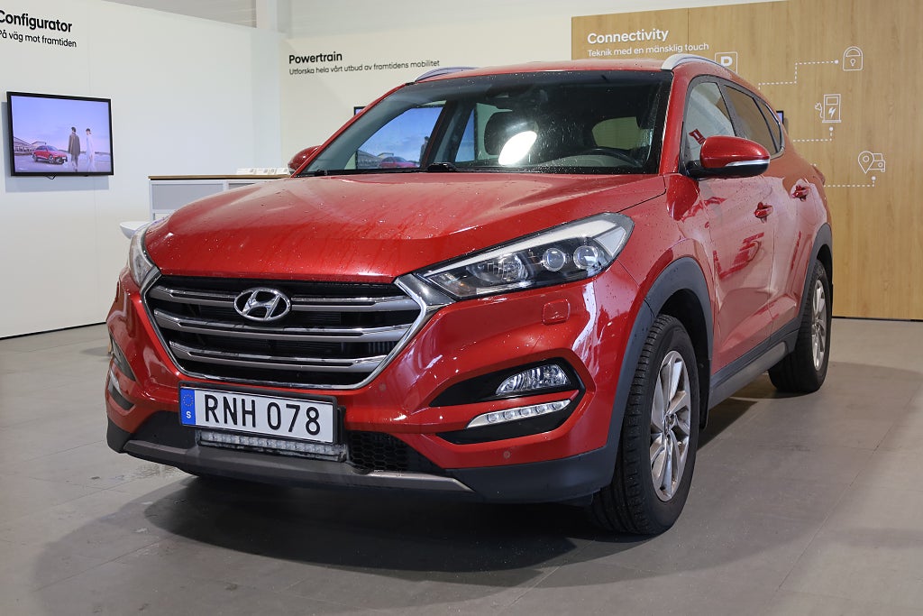 Hyundai Tucson 1.6 T-GDI AWD Premium Navi Kamera Blåtand Fullservad 2016