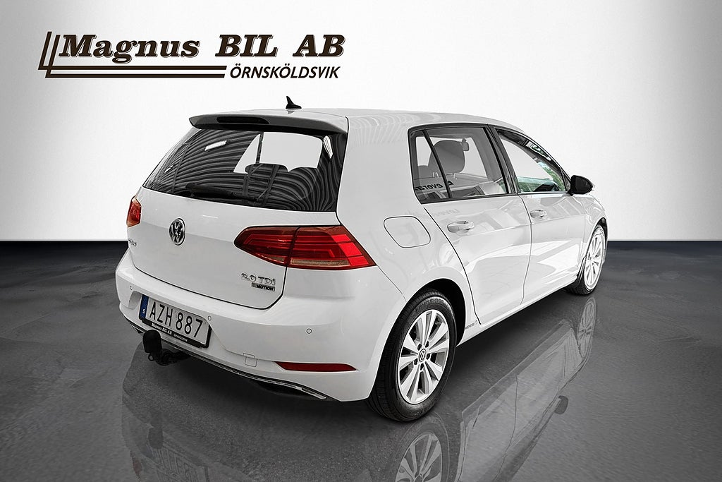 Volkswagen Golf 5-dörrar 2.0 TDI DPF 4Motion Drag Värmare Kamera V-hjul miniatyr 4