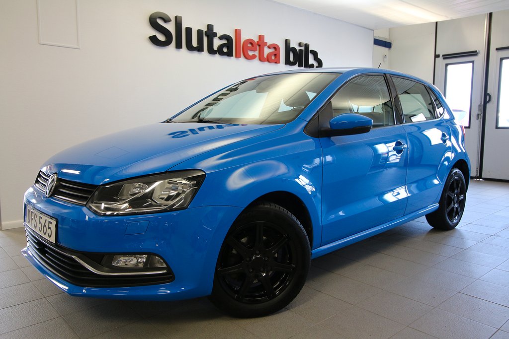 Volkswagen Polo 5-dörrar 1.2 TSI Euro 6 S/V Hjul 