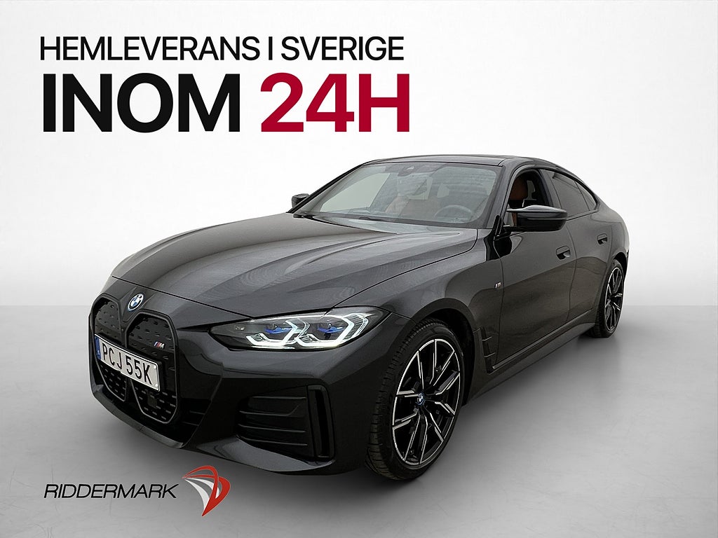 BMW i4 M50 xDrive Gran Coupé Fully Charged Taklucka H/K Drag