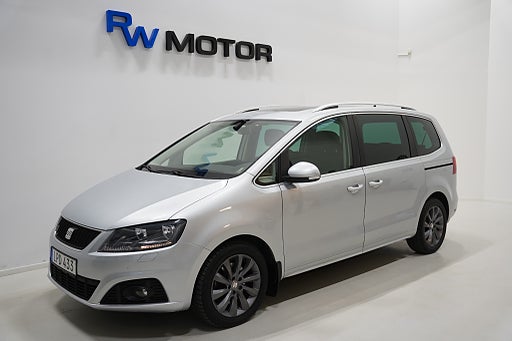 Seat Alhambra 2.0 TDI 140hk 7-sits Style Panorama B-kamera Dragkrok