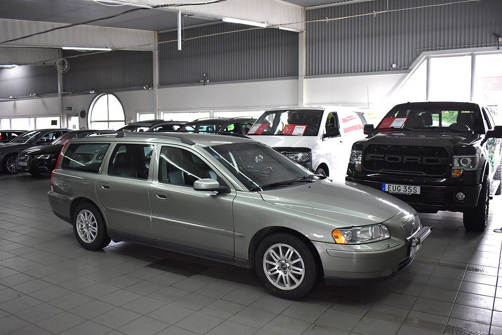 Volvo V70 2.4D Automatisk, 163hk Drag