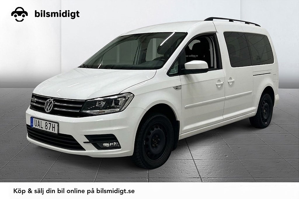 Volkswagen Caddy Maxi Life 7-sits 1.4 TGI Aut CNG Kamera P-Sens 110hk