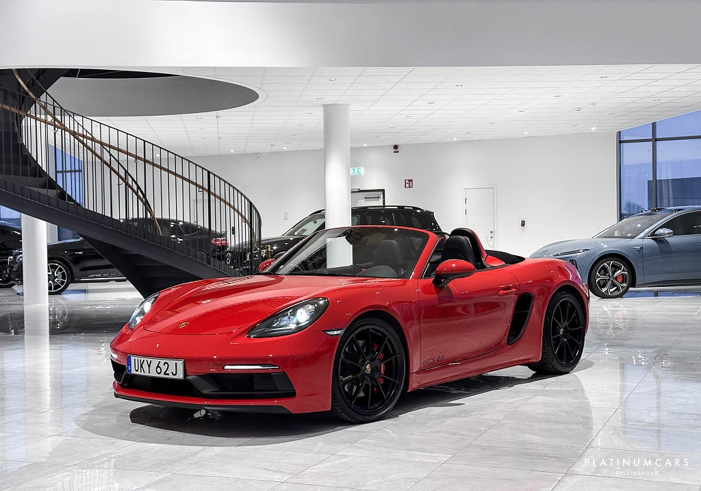 Porsche Boxster 718 GTS 4.0 PDK 400hk / Sv.såld / BOSE / Låga mil