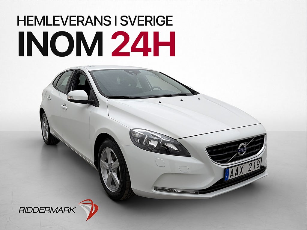 Volvo V40 T3 150hk Värmare Farthållare 1 Brukare