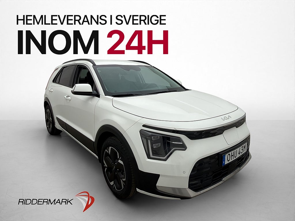 Kia Niro EV 204hk Advance Kamera Navi H/K Döda-Vinkel Skinn