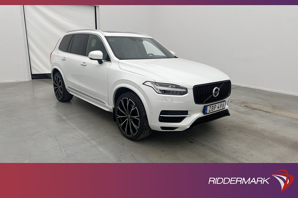 Volvo XC90 T8 AWD Inscription 7-sits VOC Pano B&W Luft Drag