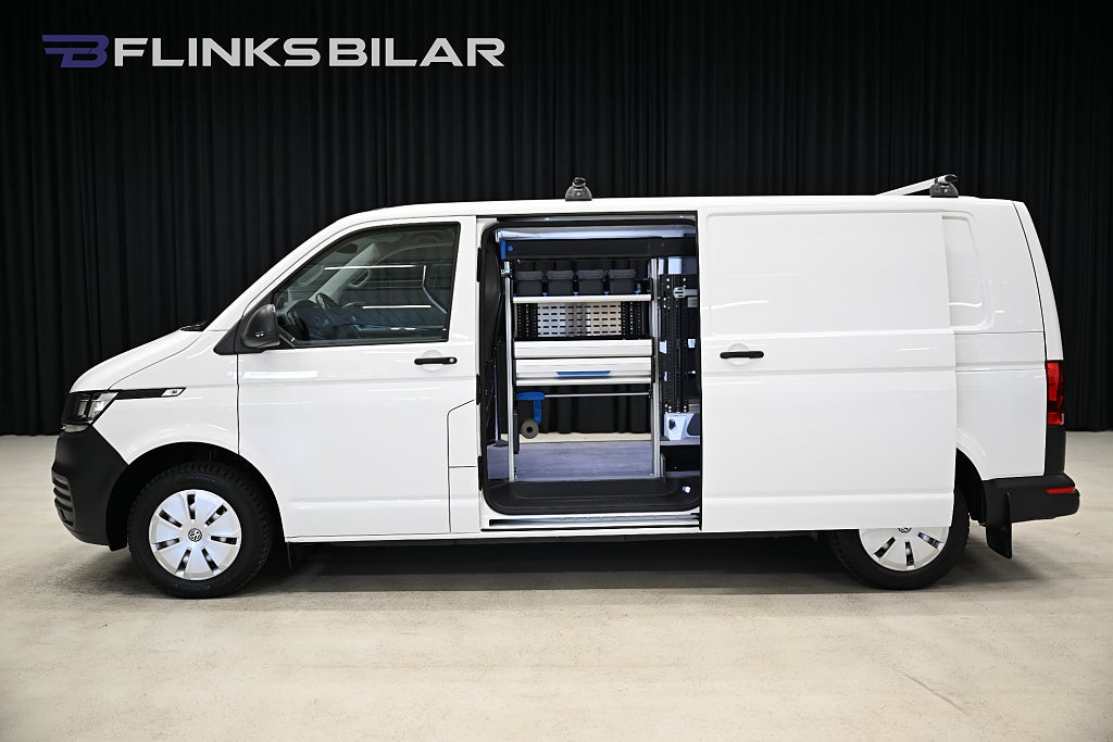 Volkswagen Transporter DSG 150HK L2|Inredd|Dubbeldörr|Sortimo|Leasbar|SeUtr!!