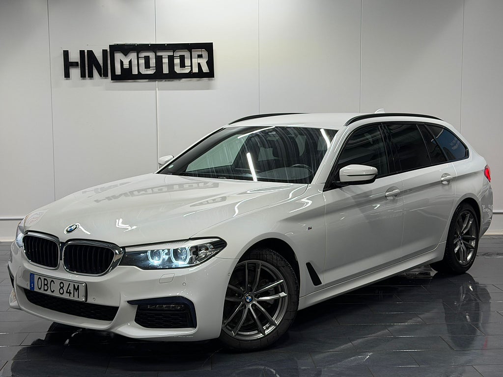 BMW 520d xDrive Touring M Sport |Hi-Fi|BKam|DRAG|Värmare|NyServ|