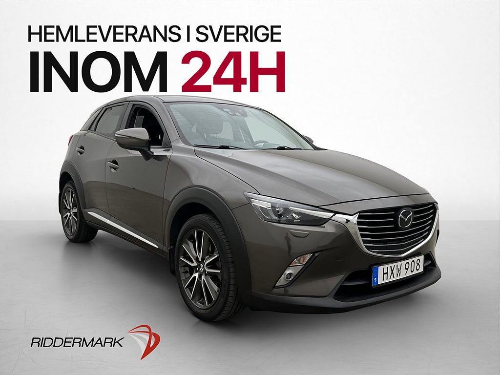 Mazda CX-3 AWD 2.0 Optimum BOSE Skinn Head-Up Backkamera