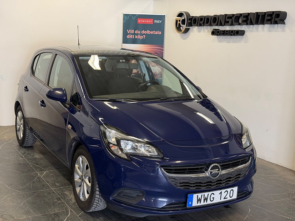 Opel Corsa 5-dörrar 1.4 Enjoy 90hk Panorama Rattvärme Bluetooth 