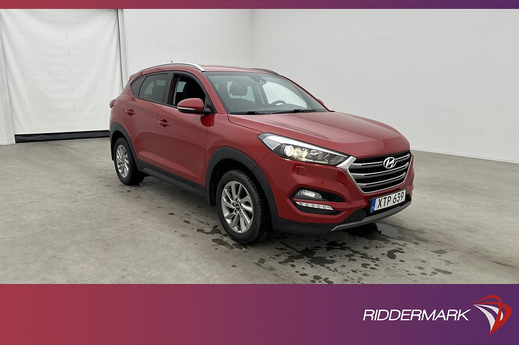 Hyundai Tucson 1.7 116hk Comfort Sensorer Fart 4,95% Ränta